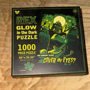 Rex Glow in the Dark Puzzle - 1000 Piece - NEW